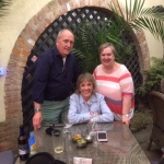 Dame Esther Rantzen, Marc Jackson and Jane Jackson.